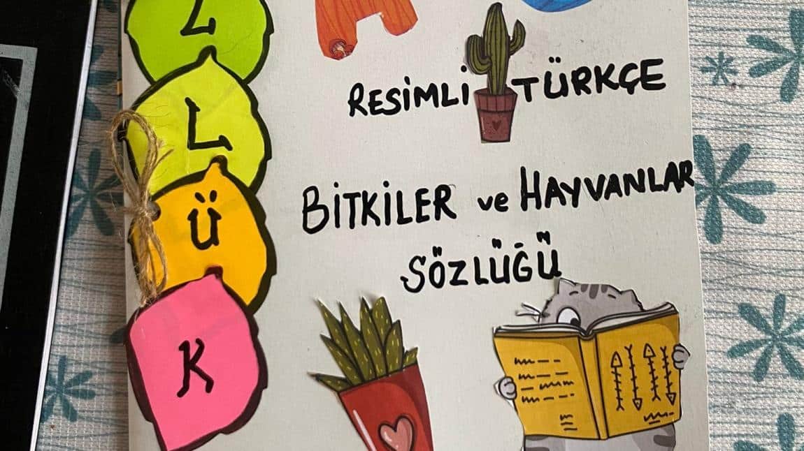 SÖZLÜK TASARIM ÇALIŞMAMIZ